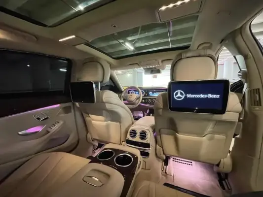 Mercedes S350 for rent in Istanbul