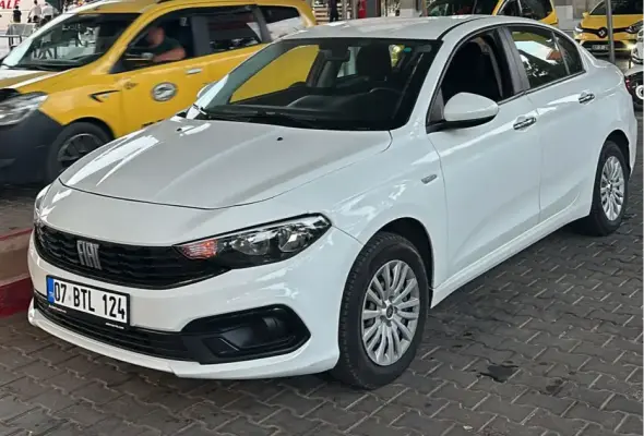 Fiat Egea for rent in Istanbul