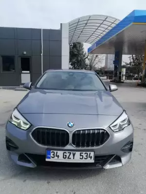 BMW 218i for rent in Antalya