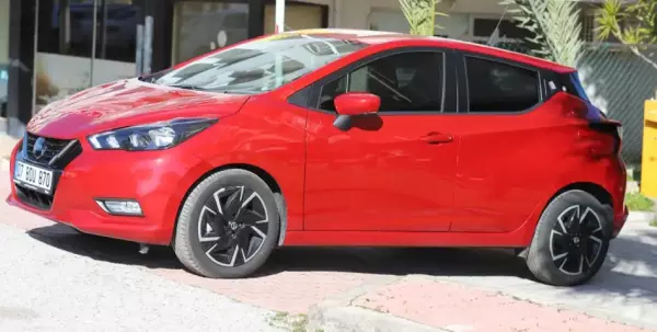 Nissan Micra for rent in Antalya