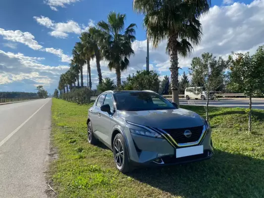 Nissan Qashqai for rent in Antalya